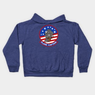 F/A18 Rhino - Plane Captain Kids Hoodie